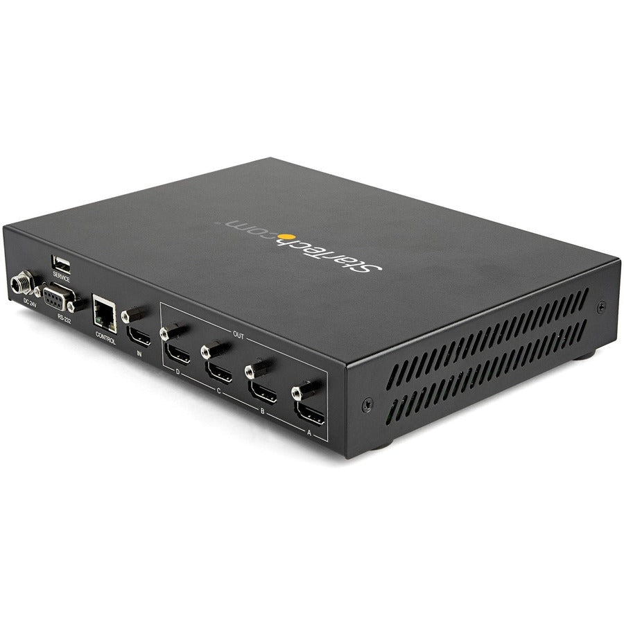 Startech.Com 2X2 Hdmi Video Wall Controller - 4K 60Hz Hdmi 2.0 Video Input To 4X 1080P Output -