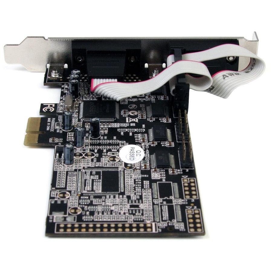 Startech.Com 4 Port Native Pci Express Rs232 Serial Adapter Card With 16550 Uart