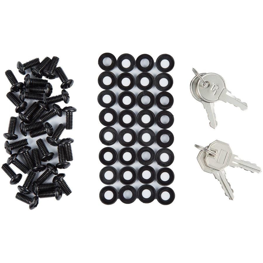 Startech.Com 8U 19" Vertical Wall Mount Server Rack Cabinet - Low Profile (15") - 30" Deep Locking