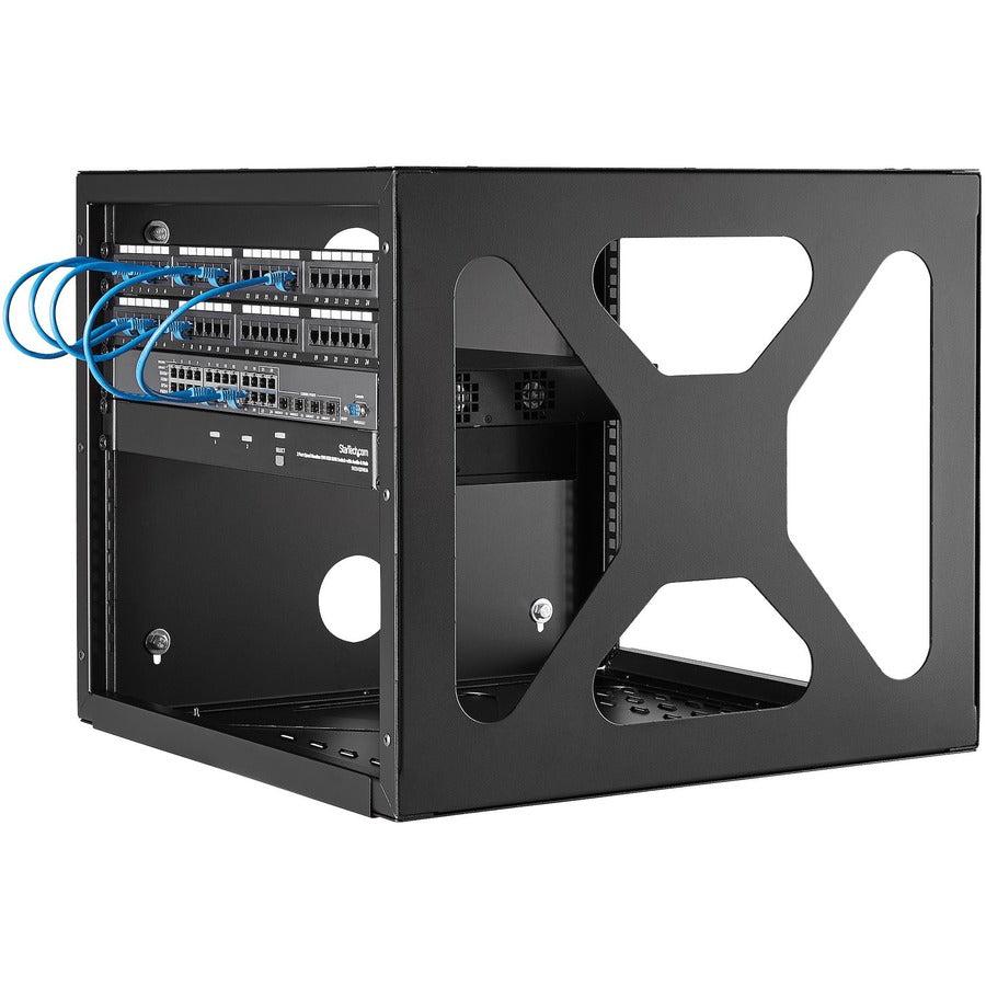 Startech.Com 8U Sideways Wall-Mount Rack For Servers