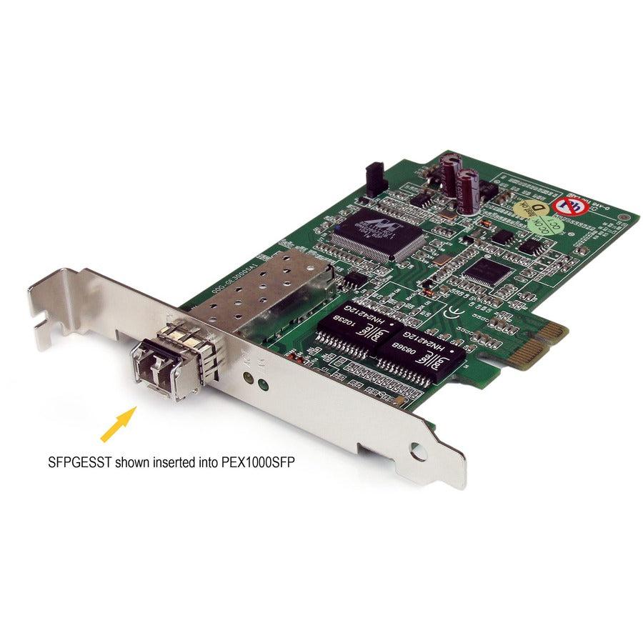 Startech.Com Cisco Sfp-Ge-S Compatible Sfp Module - 1000Base-Sx - 1Gbe Multimode Fiber Mmf Optic