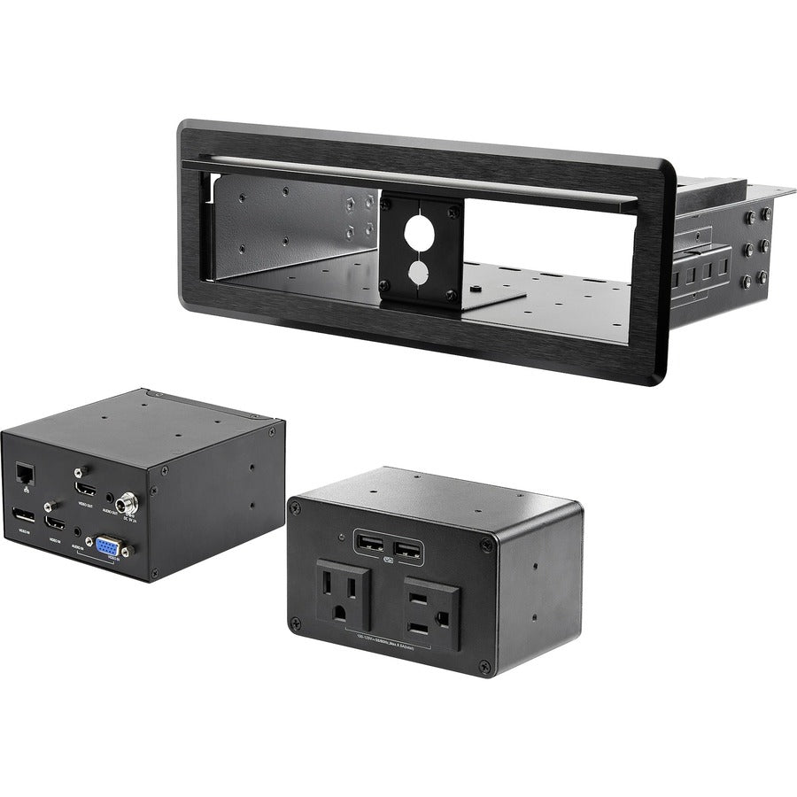 Startech.Com Conference Table Box For Av Connectivity & Power/Charging - 4K Hdmi Output With Hdmi,
