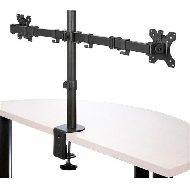 Startech.Com Desk Mount Dual Monitor Arm - Desk Clamp / Grommet Vesa Monitor Mount For Up To 32 Inch Displays - Ergonomic Articulating Monitor Arm - Height Adjustable/Tilt/Swivel/Rotating