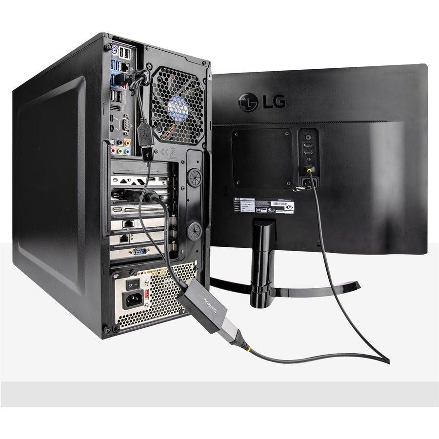 Startech.Com Dvi2Dp2 Video Cable Adapter Black