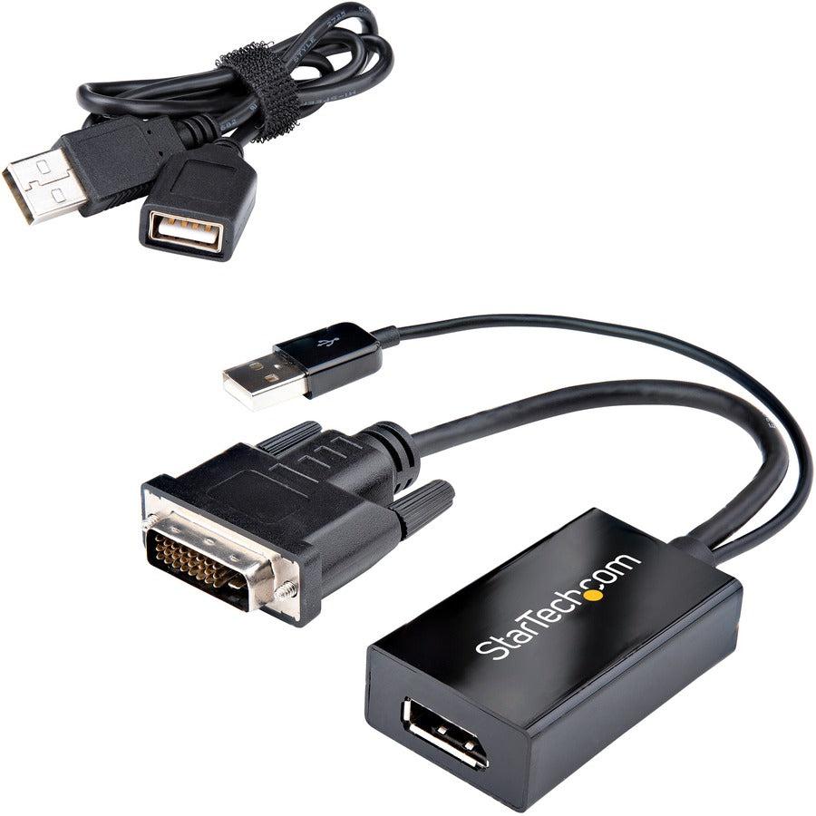 Startech.Com Dvi2Dp2 Video Cable Adapter Black