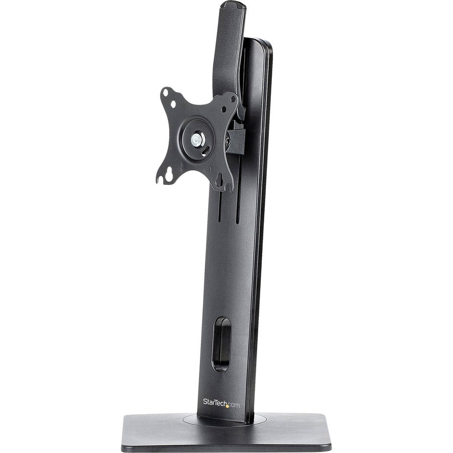 Startech.Com Free Standing Single Monitor Mount - Height Adjustable Monitor Stand - For Vesa Mount Displays Up To 32" (15Lb/7Kg) - Ergonomic Monitor Stand For Desk - Tilt/Swivel/Rotate