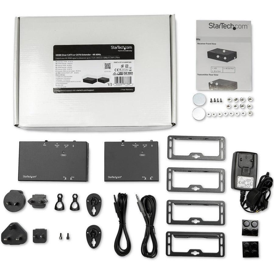 Startech.Com Hdmi Over Cat6 Extender - Power Over Cable - Up To 70 M (230 Ft.)