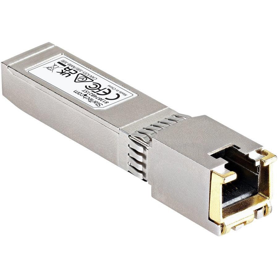 Startech.Com Hpe 813874-B21 Compatible Sfp+ Module - 10Gbase-T - Sfp To Rj45 Cat6/Cat5E - 10Ge