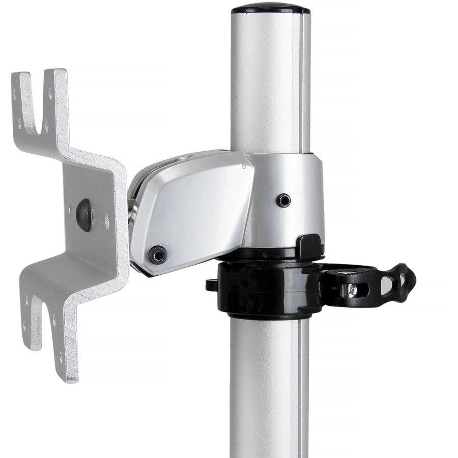 Startech.Com Single Monitor Stand - Adjustable - Steel - Silver
