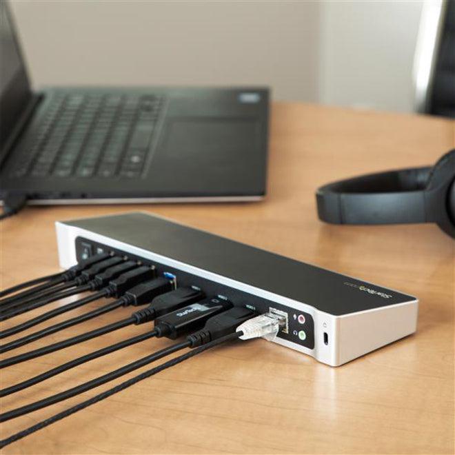 Startech.Com Triple-Monitor Usb 3.0 Docking Station - 1X Hdmi - 2X Displayport