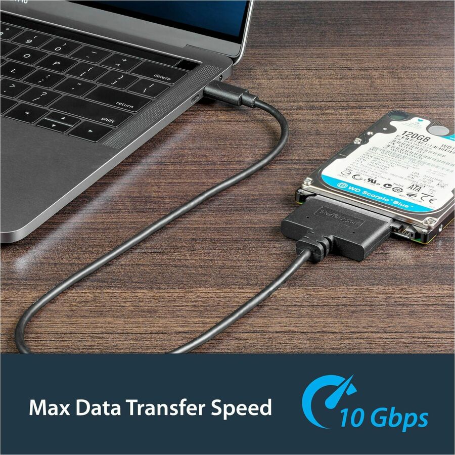 Startech.Com Usb 3.1 (10Gbps) Adapter Cable For 2.5 Sata Drives - Usb-C