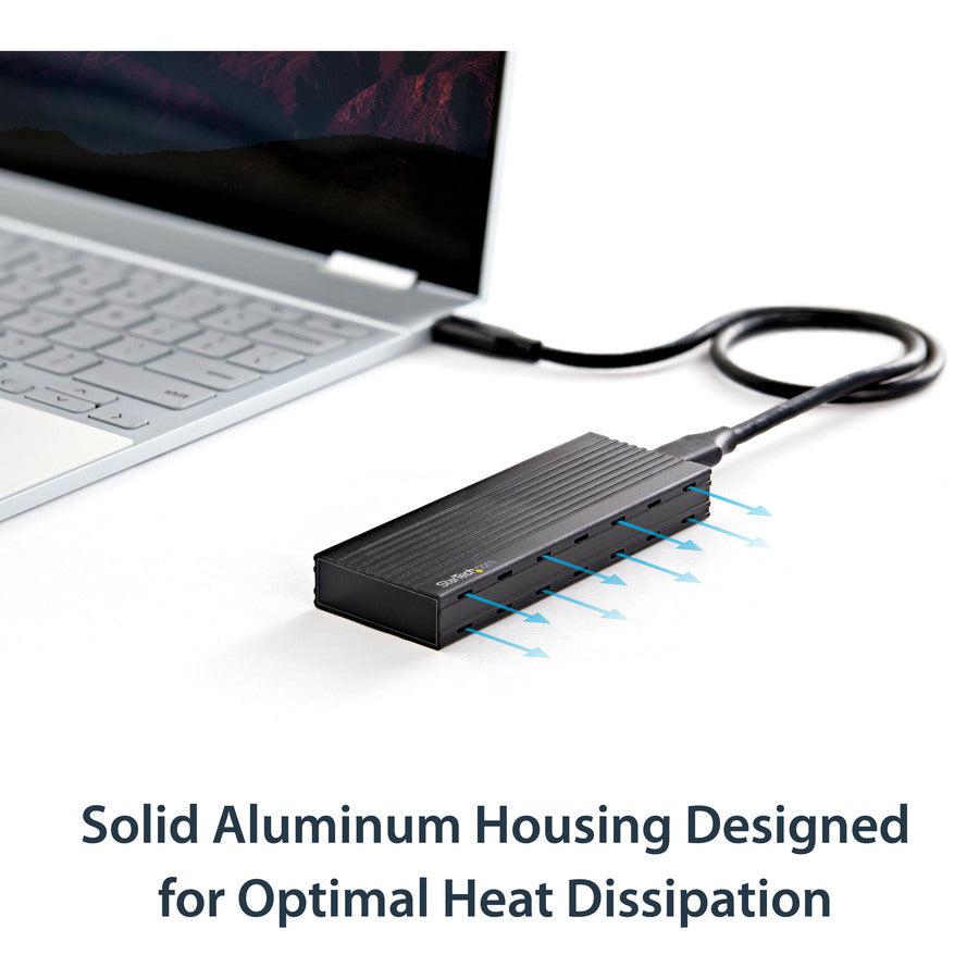 Startech.Com Usb-C 10Gbps To M.2 Nvme Ssd Enclosure - Portable External M.2 Ngff Pcie Aluminum