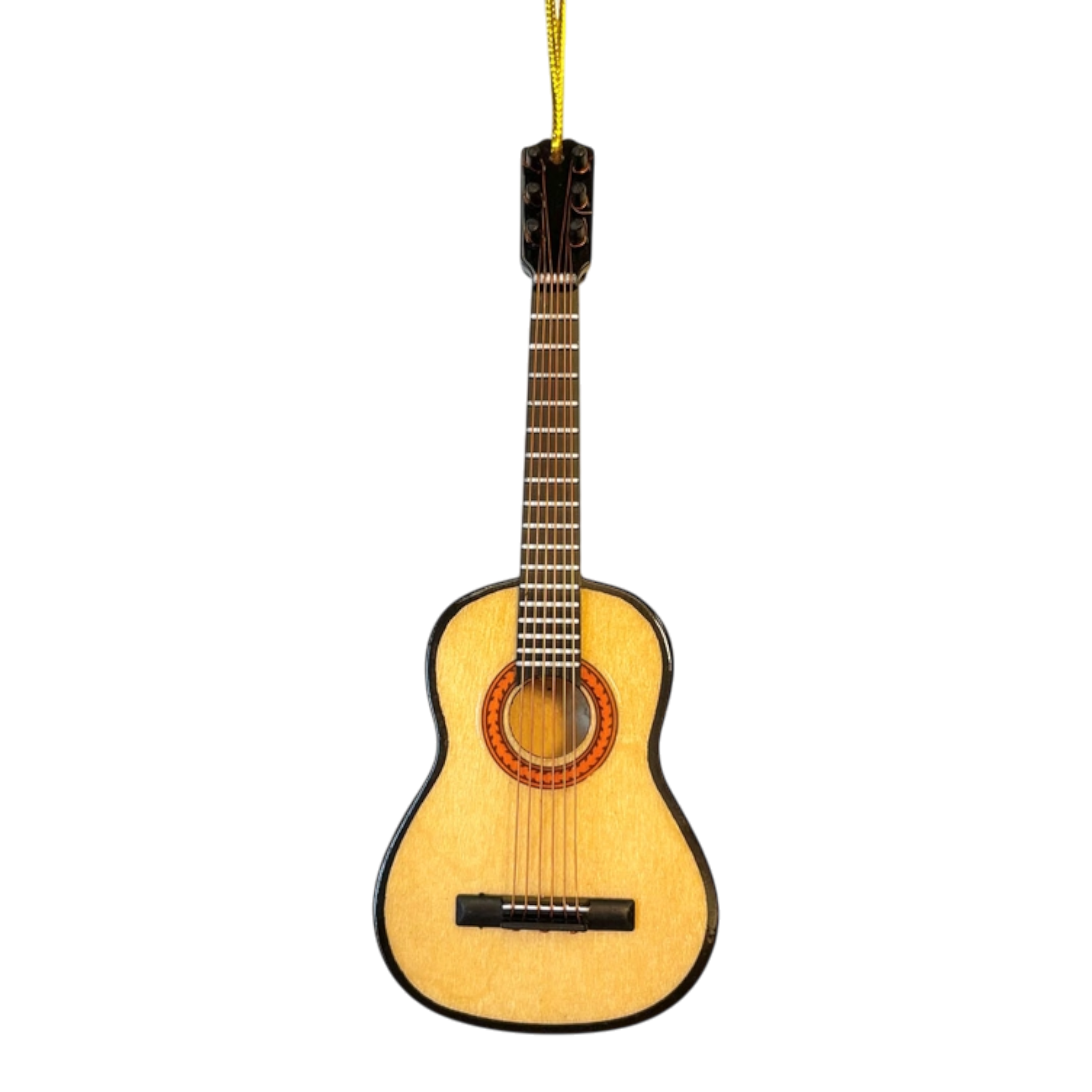 Steel String Wood Guitar Ornament
