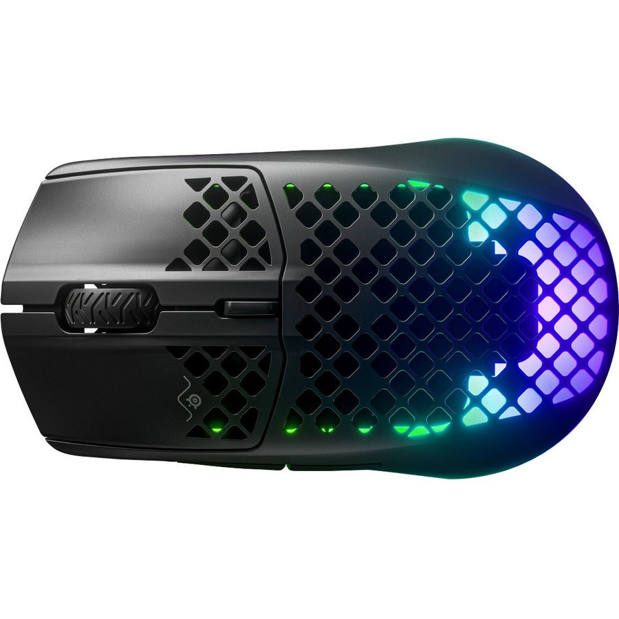 SteelSeries Aerox 3 Wireless Gaming Mouse - Optical - Wireless - Bluetooth/Wi-Fi - 2.40 GH