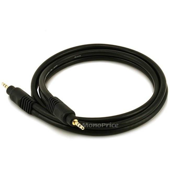 Stereo M To Stereo M Cable 3Ft- Black