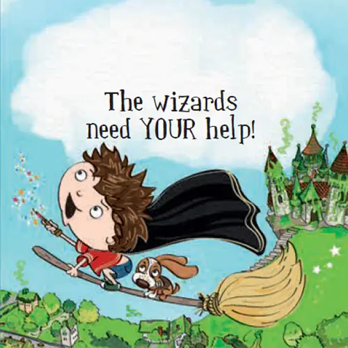 Storybook - The Wizard Needs your Help! - Blank