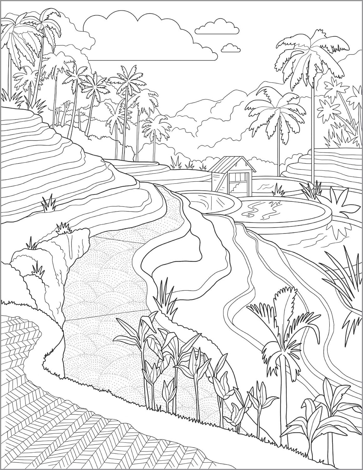 Stress Relief Coloring Book for Adults