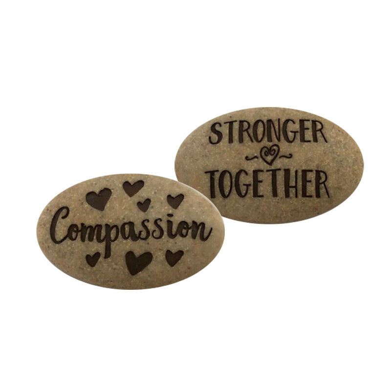 Stronger Together Stone -