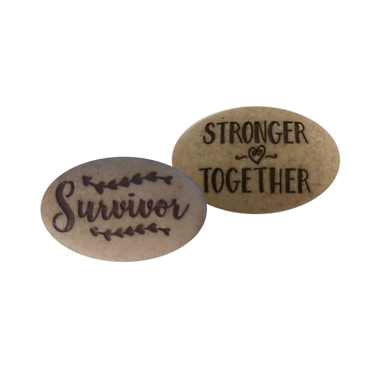Stronger Together Stone -