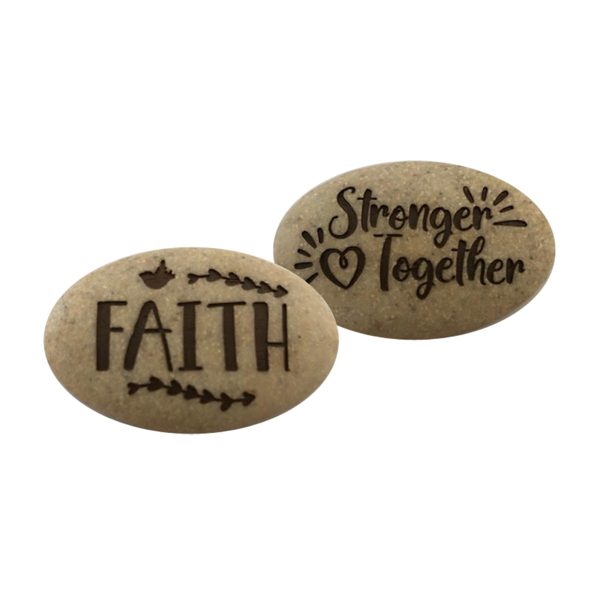 Stronger Together Stone -