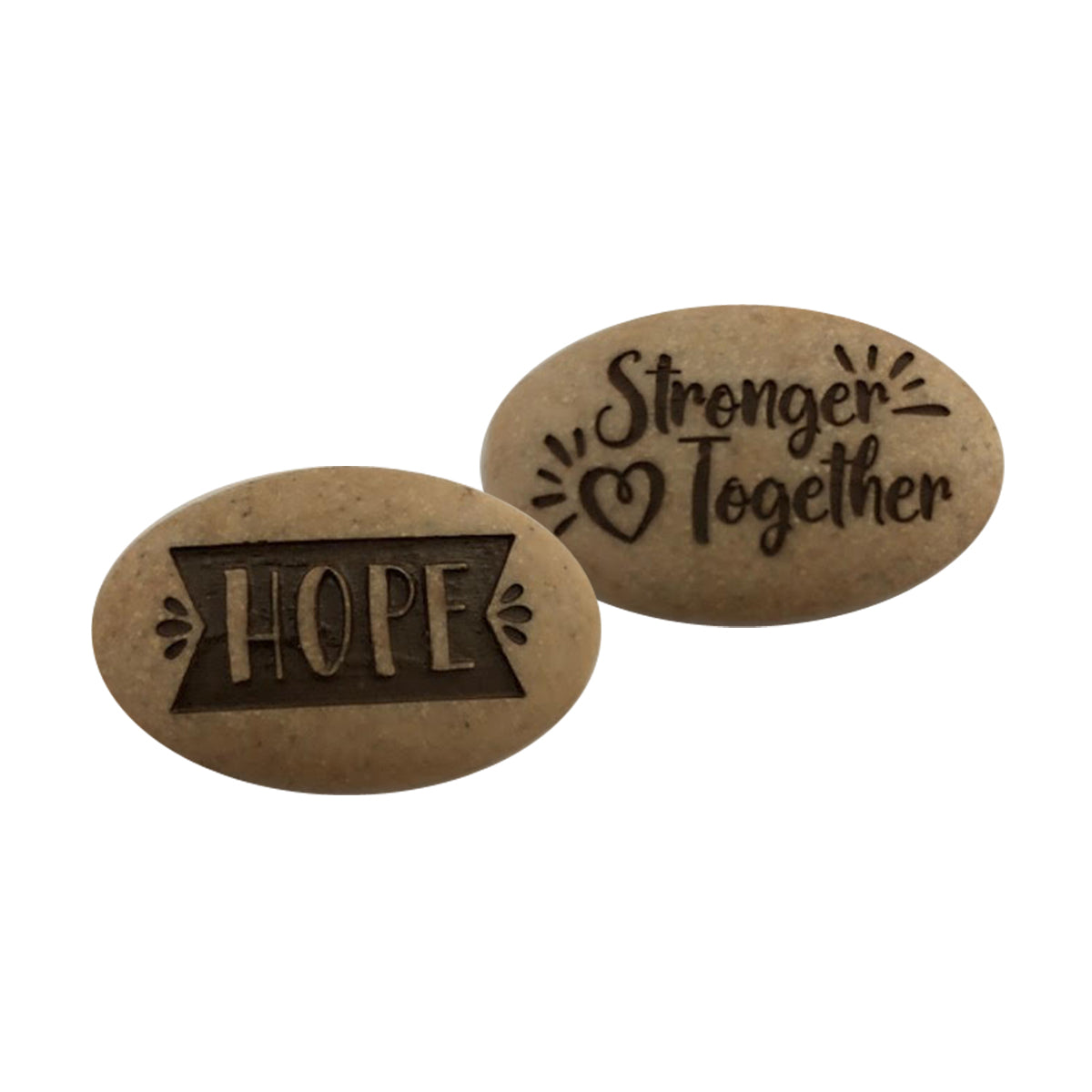 Stronger Together Stone -
