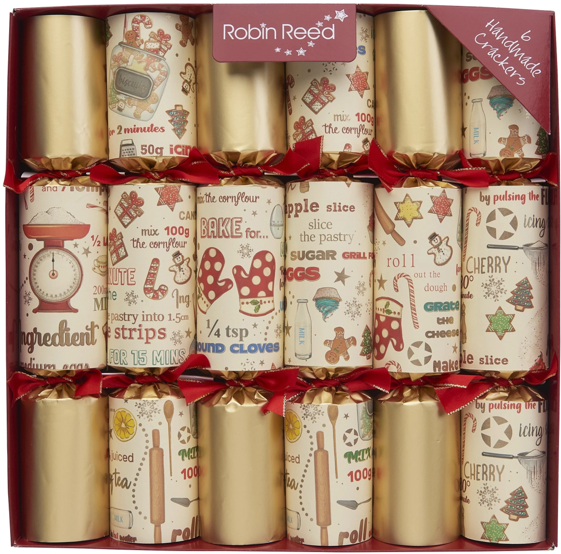 Sugar and Spice - Party Crackers - 6 Piece Set