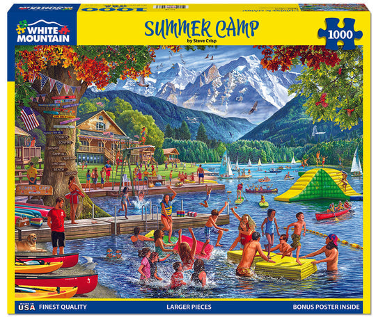 Summer Camp - 1000 Piece Jigsaw Puzzle