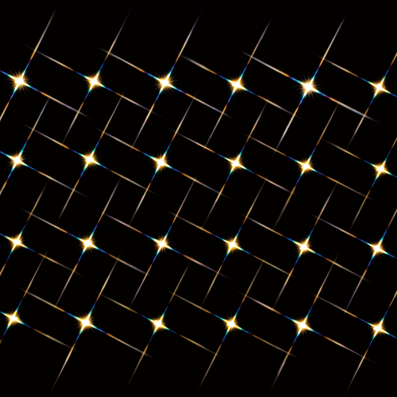 Super Bright Yellow 24 LED Light String for Villages