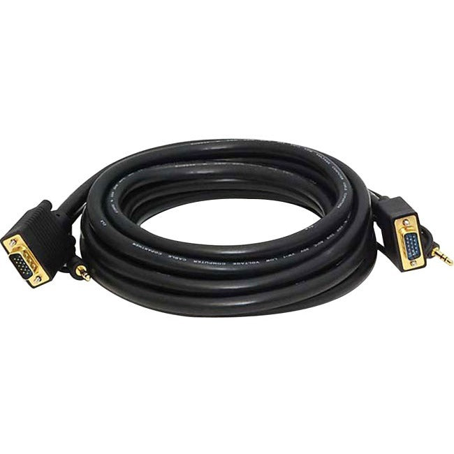 Super Vga Hd15 M/M W/ Stereo Audio 15Ft