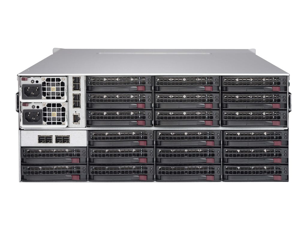 Supermicro SC847 E2C-R1K23JBOD - Storage enclosure - 44 bays (SATA-600 / SAS-3) - rack-mountable - 4U CSE-847E2C-R1K23JBOD