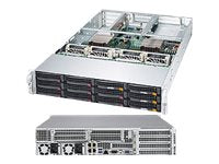 Supermicro SuperServer 6028U-E1CNRT+ - Server - rack-mountable - 2U - 2-way - no CPU - RAM 0 GB - PCI Express - hot-swap 3.5 SYS-6028U-E1CNRT+