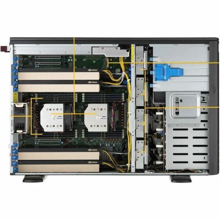 Supermicro SuperServer 741GE-TNRT Barebone System - Tower - Socket LGA-4677 - 2 x Processor Support