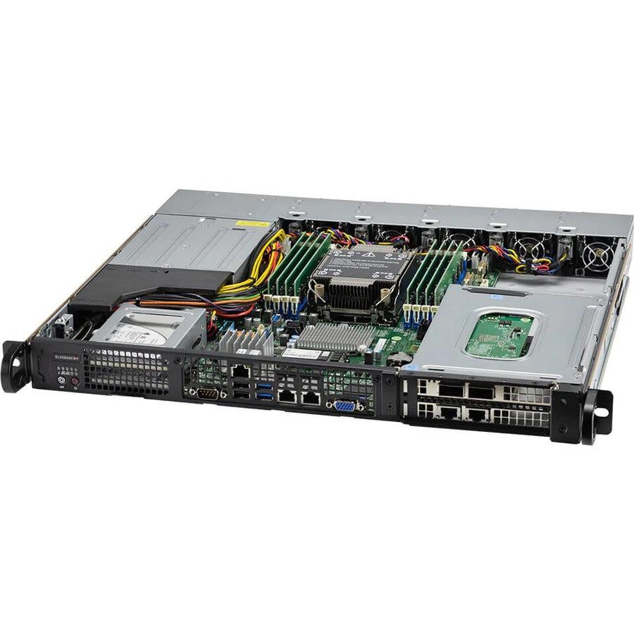 Supermicro SuperServer SYS-110P-FRN2T Barebone System - 1U Rack-mountable - Socket LGA-4189 - 1 x Processor Support