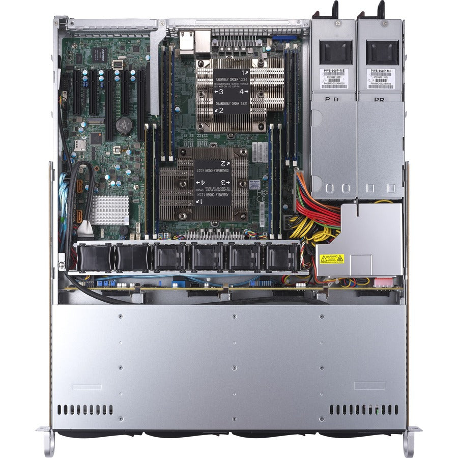Supermicro Superserver 1029P-Mtr Intel® C621 Lga 3647 (Socket P) Rack (1U) Black