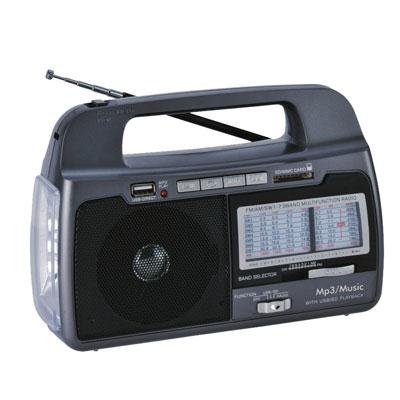 Supersonic SC-1082 9 Band AM/FM/SW Portable Radio