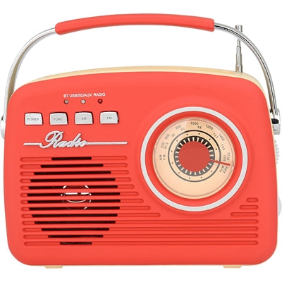 Supersonic SC-1201BT Retro Portable Bluetooth Speaker