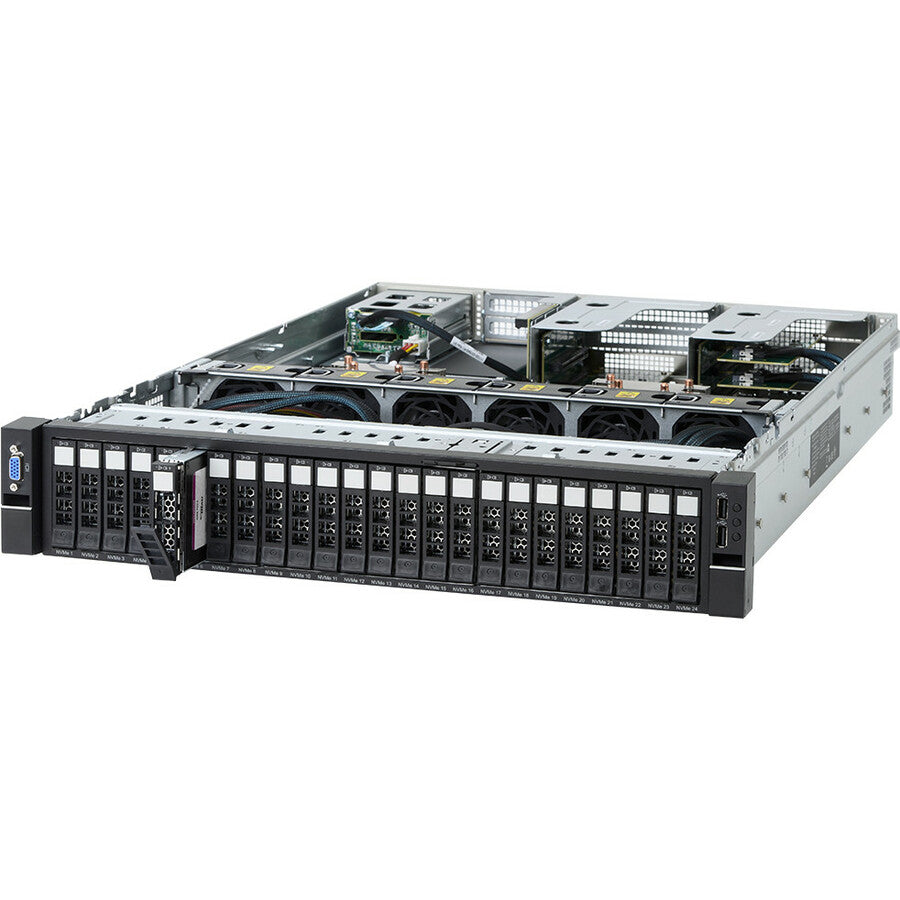 Svr2U24-24 46.08Tb 8160 256G,2X10Gbe Ntaa Pcie Ri-0.6Dw/D Se
