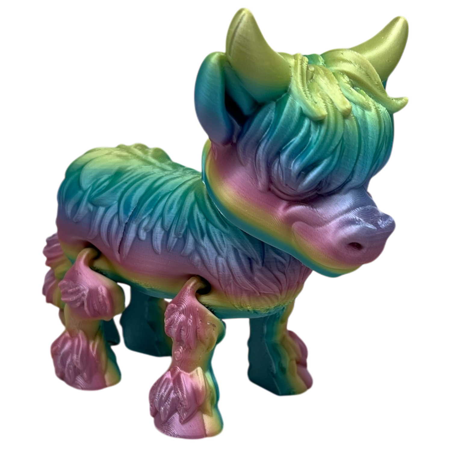 Sweetheart Highland Cow - Pastel Color