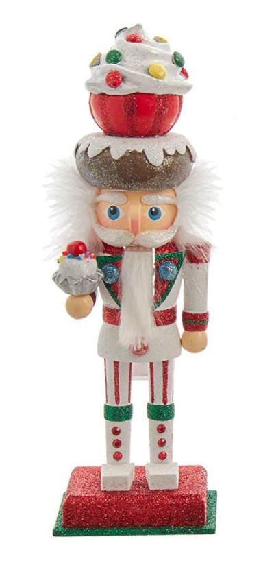 Sweets 10 Inch Nutcracker - Cupcake