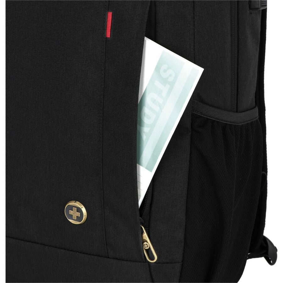 Swissdigital Design Carrying Case (Backpack) for 16" Notebook, Accessories - Black