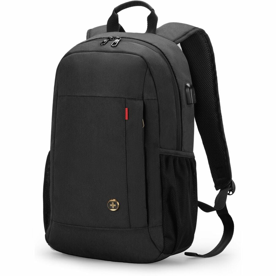 Swissdigital Design Carrying Case (Backpack) for 16" Notebook, Accessories - Black