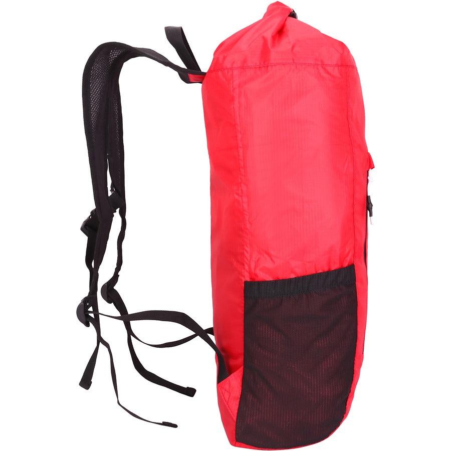 Swissdigital Design Goose SD1594-42 Carrying Case (Backpack) for 16" Apple iPad Notebook, Tablet, Accessories, MacBook Pro, Cell Phone - Red