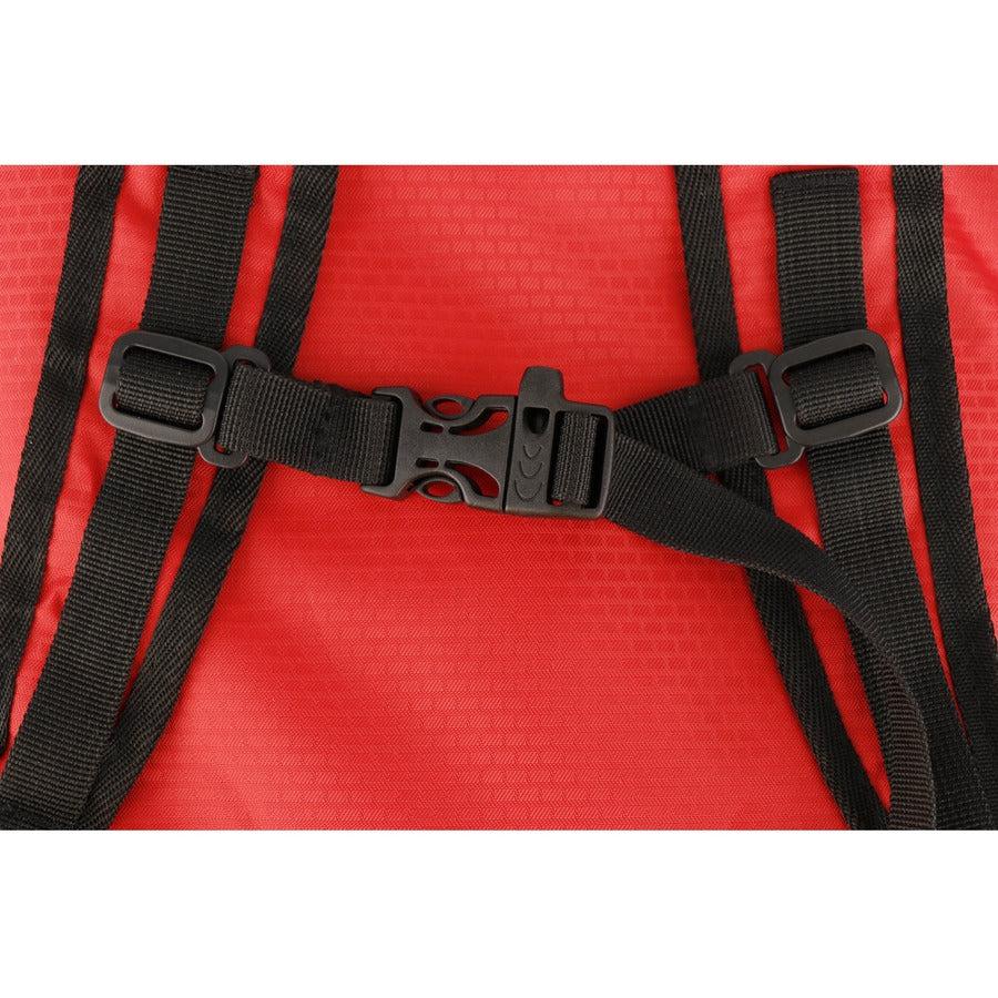 Swissdigital Design Kangaroo SD1596-42 Rugged Carrying Case (Backpack) for 16" Apple Notebook, MacBook Pro, Accessories, Tablet, Cell Phone - Red