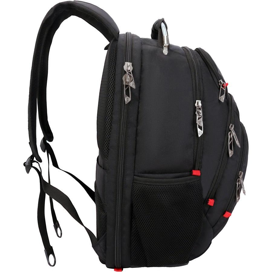 Swissdigital Design Pixel SD-857 Carrying Case (Backpack) for 15.6" to 16" Apple iPhone iPad Notebook, MacBook Pro - Black