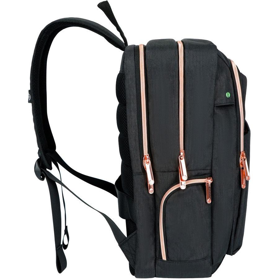 Swissdigital Design SD1006-01 Carrying Case (Backpack) for 15.6" to 16" Apple, Amazon Notebook, MacBook Pro - Black