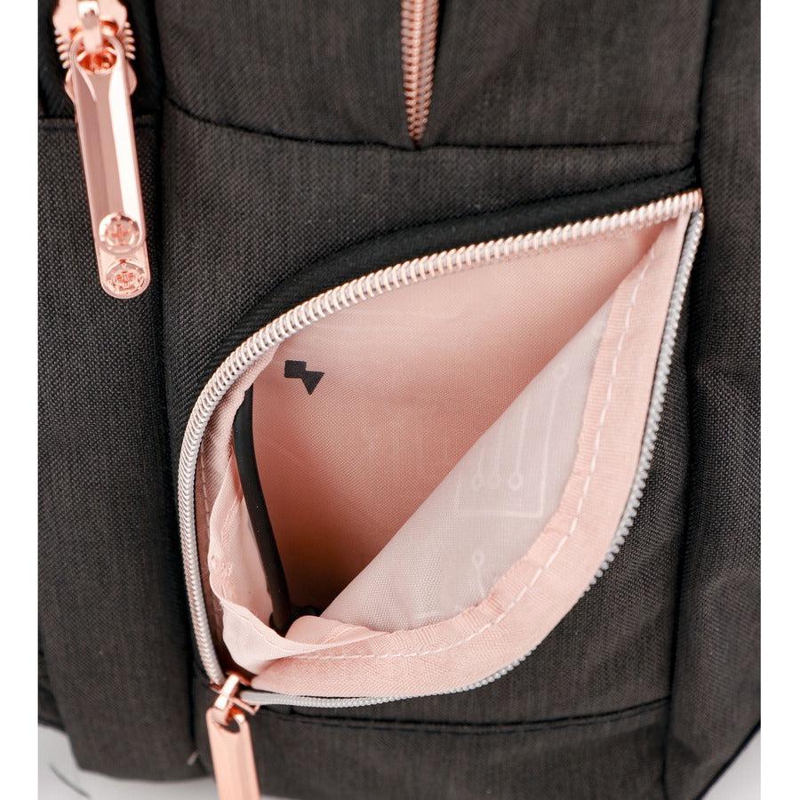 Swissdigital Design SD1006-01 Carrying Case (Backpack) for 15.6" to 16" Apple, Amazon Notebook, MacBook Pro - Black