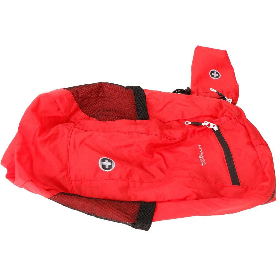 Swissdigital Design Seagull SD1595-42 Carrying Case Rugged (Backpack) Notebook, Accessories, Tablet, Cell Phone - Red