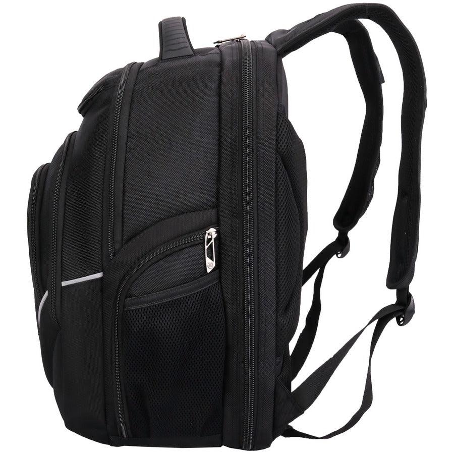 Swissdigital Design TERABYTE J16BTFB-41 Carrying Case (Backpack) for 15.6" to 16" Apple, Amazon iPhone iPad Notebook, MacBook Pro - Black/Red