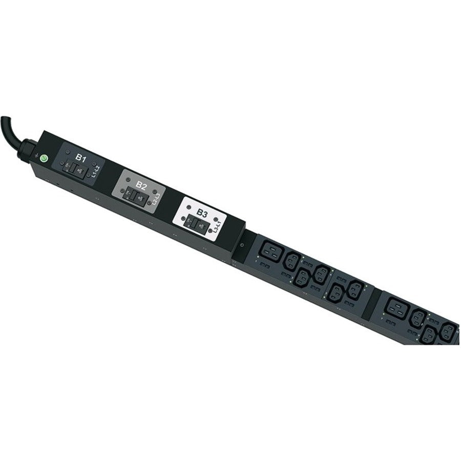 Switched Power Distribution Unit - Monitored Vertical PDU | TecISoft P36E34M-BL2A