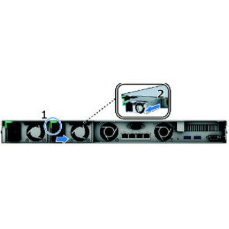 Synology RackStation RS1619xs+ 1U Rack Mount Server - Enterprise NAS Storage | Tecisoft